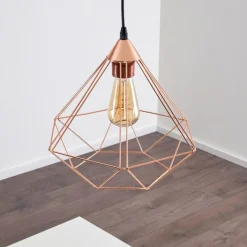 Lampes Vintages & Rétros-hofstein Suspension Kunir Noir, 1 lumière