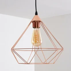 Lampes Vintages & Rétros-hofstein Suspension Kunir Noir, 1 lumière