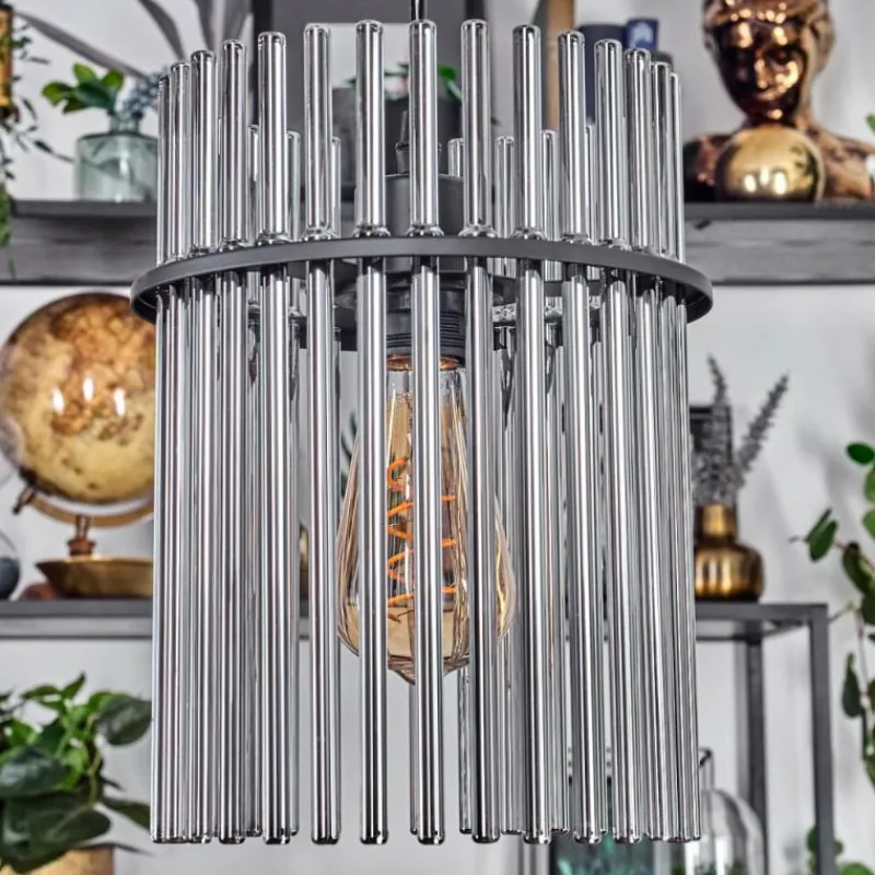 hofstein Suspension Lagielas Noir, 3 lumières