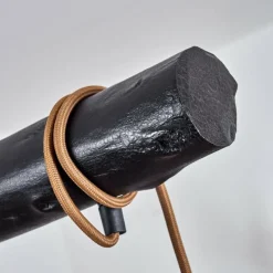 Style Boho-Chic-hofstein Suspension Larifano Brun, Noir, 4 lumières