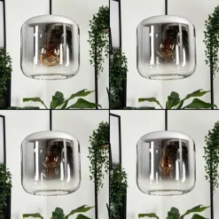 hofstein Suspension Lauden Clair, Fumé, 1 lumière