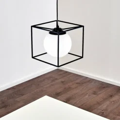 hofstein Suspension Legano Noir, 1 lumière