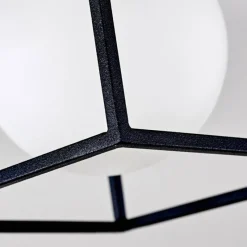 hofstein Suspension Legano Noir, 1 lumière