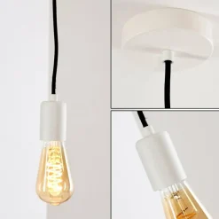 hofstein Suspension Lemone Blanc, 1 lumière* Suspensions