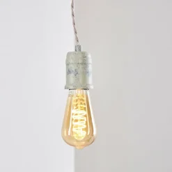 hofstein Suspension Lemone Gris, 1 lumière* Suspensions