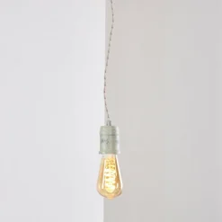 hofstein Suspension Lemone Gris, 1 lumière* Suspensions