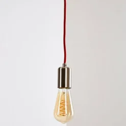 hofstein Suspension Lemone Nickel mat, 1 lumière