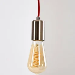 hofstein Suspension Lemone Nickel mat, 1 lumière