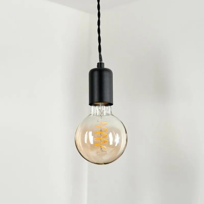 hofstein Suspension Lemone Noir, 1 lumière