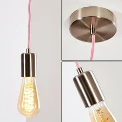 hofstein Suspension Lemone Rose, 1 lumière* Suspensions