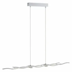 Luminaires Leuchten Direkt Suspension Leuchten Direkt LOLA-WAVE LED Acier inoxydable, 2 lumières, Télécommandes, Changeur de couleurs* Éclairage Led