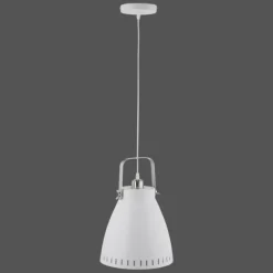 Lampes Industrielles-Luminaires Leuchten Direkt Suspension Leuchten Direkt EVA Blanc, 1 lumière