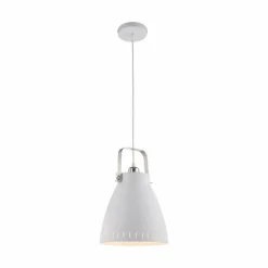 Lampes Industrielles-Luminaires Leuchten Direkt Suspension Leuchten Direkt EVA Blanc, 1 lumière