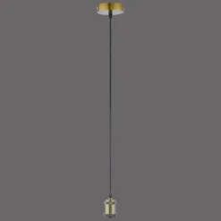 Lampes Industrielles-Luminaires Leuchten Direkt Suspension Leuchten Direkt DIY Laiton, 1 lumière
