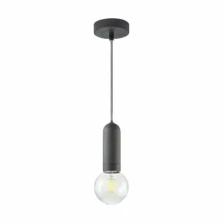 Lampes Industrielles-Luminaires Leuchten Direkt Suspension Leuchten Direkt TURN ME Noir, 1 lumière