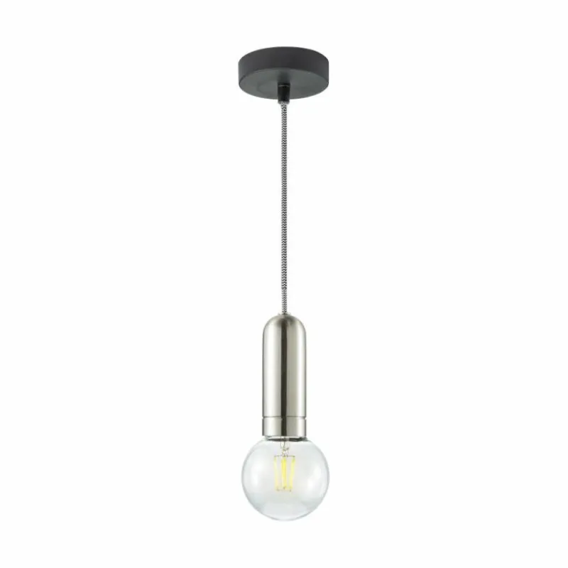Lampes Industrielles-Luminaires Leuchten Direkt Suspension Leuchten Direkt TURN ME Acier inoxydable, 1 lumière