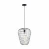 Lampes Industrielles-Luminaires Leuchten Direkt Suspension Leuchten Direkt FABIO Noir, 1 lumière