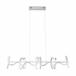 Luminaires Leuchten Direkt Suspension Leuchten Direkt CURLS LED Argenté, 4 lumières* Éclairage Led