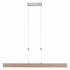 Luminaires Rustiques-Luminaires Leuchten Direkt Suspension Leuchten Direkt AMANDA LED Nickel mat, 1 lumière