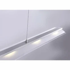 Luminaires Leuchten Direkt Suspension Leuchten-Direkt NELE LED Acier inoxydable, 5 lumières