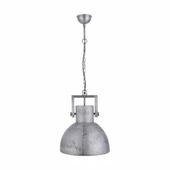 Lampes Industrielles-Luminaires Leuchten Direkt Suspension Leuchten-Direkt SAMIA Gris, 1 lumière