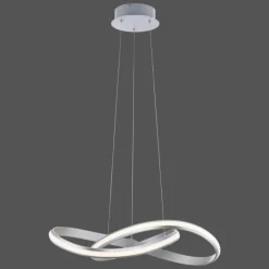 Luminaires Leuchten Direkt Suspension Leuchten-Direkt Ls-MELINDA LED Acier inoxydable, 1 lumière, Télécommandes, Changeur de couleurs