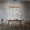 Lampes En Bois-Luminaires Leuchten Direkt Suspension Leuchten-Direkt EDGAR Noir, 4 lumières