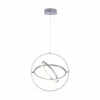 Lampes À Boules-Luminaires Leuchten Direkt Suspension Leuchten-Direkt JELLA LED Nickel mat, 3 lumières
