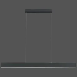 Luminaires Leuchten Direkt Suspension Leuchten-Direkt NILA LED Anthracite, 2 lumières, Télécommandes