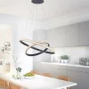 Lampes En Bois-Luminaires Leuchten Direkt Suspension Leuchten-Direkt MUSA LED Noir, 2 lumières