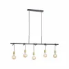 Luminaires Leuchten Direkt Suspension Leuchten-Direkt TAMARA Noir, 5 lumières* Suspensions