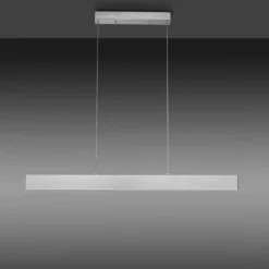 Luminaires Leuchten Direkt Suspension Leuchten-Direkt LOLAsmart-NILA LED Aluminium, 2 lumières, Télécommandes, Changeur de couleurs