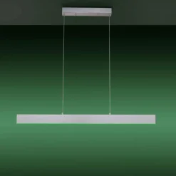 Luminaires Leuchten Direkt Suspension Leuchten-Direkt LOLAsmart-NILA LED Aluminium, 2 lumières, Télécommandes, Changeur de couleurs