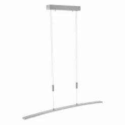 Luminaires Leuchten Direkt Suspension Leuchten-Direkt MARINA LED Acier brossé, 1 lumière* Éclairage Led