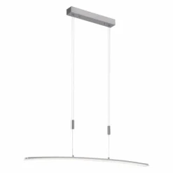 Luminaires Leuchten Direkt Suspension Leuchten-Direkt MARINA LED Acier brossé, 1 lumière* Éclairage Led