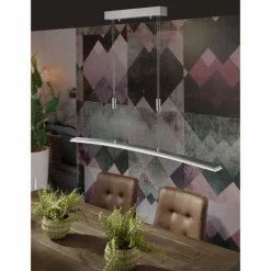 Luminaires Leuchten Direkt Suspension Leuchten-Direkt MARINA LED Acier brossé, 1 lumière* Éclairage Led