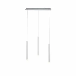 Luminaires Leuchten Direkt Suspension Leuchten-Direkt BRUNO LED Aluminium, 3 lumières* Éclairage Led