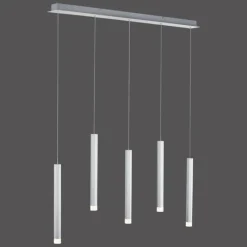 Luminaires Leuchten Direkt Suspension Leuchten-Direkt BRUNO LED Aluminium, 5 lumières* Éclairage Led