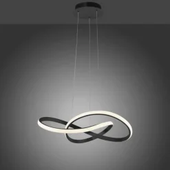 Luminaires Leuchten Direkt Suspension Leuchten-Direkt MARIA LED Noir, 1 lumière* Éclairage Led