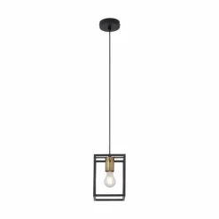Luminaires Leuchten Direkt Suspension Leuchten-Direkt FABIO Noir, 1 lumière* Suspensions