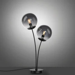 Suspension Verre Fumé-Luminaires Leuchten Direkt Suspension Leuchten-Direkt BIG WIDOW Noir, 2 lumières