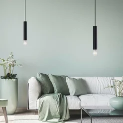Luminaires Leuchten Direkt Suspension Leuchten-Direkt BRUNA Noir, 1 lumière* Suspensions