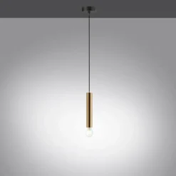 Luminaires Leuchten Direkt Suspension Leuchten-Direkt BRUNA Laiton, 1 lumière* Suspensions