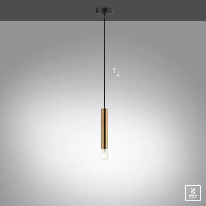 Luminaires Leuchten Direkt Suspension Leuchten-Direkt BRUNA Laiton, 1 lumière* Suspensions