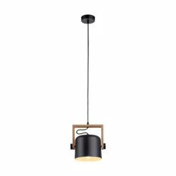 Lampes En Bois-Luminaires Leuchten Direkt Suspension Leuchten-Direkt CUP Noir, 1 lumière