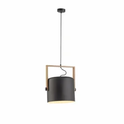 Lampes En Bois-Luminaires Leuchten Direkt Suspension Leuchten-Direkt CUP Noir, 1 lumière