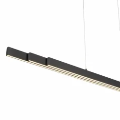 Luminaires Leuchten Direkt Suspension Leuchten-Direkt LUZI LED Anthracite, 3 lumières* Éclairage Led