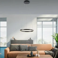 Luminaires Leuchten Direkt Suspension Leuchten-Direkt RITUS LED Anthracite, 1 lumière* Éclairage Led