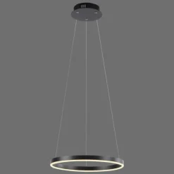Luminaires Leuchten Direkt Suspension Leuchten-Direkt RITUS LED Anthracite, 1 lumière* Éclairage Led