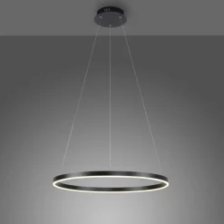 Luminaires Leuchten Direkt Suspension Leuchten-Direkt RITUS LED Noir, 1 lumière* Suspensions